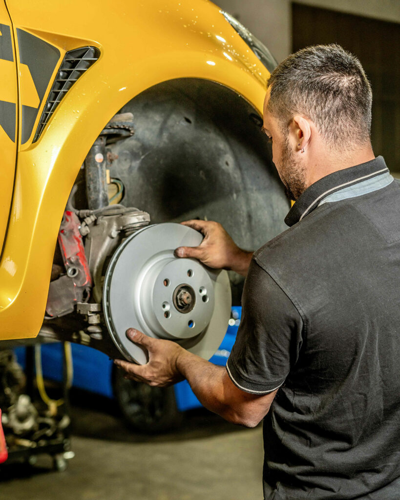 Atelier de carrosserie automobile